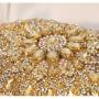 KBW639 Hot New Women Clutch Bag Alloy Diamonds Evening Bag High Quality Ladies Handbag Dress Banquet Handbag