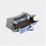 2024 Custom Contrast Color Denim Tote Bags Handbags For Fashion Women