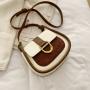 Latest Round Fashion Women Bags Hot Sell Customs Handbags Woman Bags Luxury Mental Decoration PU Shoulder Crossbody Bag