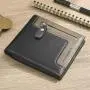 OEW153 Trifold Pu Leather Men's Purse Slim Minimalist Men's Wallet Fashion Money Clip Business Mens Wallet Credit Card Holder