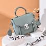 Pure Color Women Trendy Handbags 2024 Letters Straps Korean Handbags High Quality Women Designer Bags JY1030