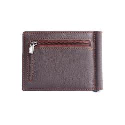 Money Clip Mini Wallets Genuine Leather Male Purse Mini Vintage Slim Wallets