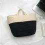Wholesale Summer Design Women Handbags Weaving Large Bucket Bag Fashion Simple Hand Bags Ladies Career Tote Bag