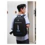 HR174 Leisure Fashion Unisex Sports Backpack Oxford Fabric Letters Zipper Computer Storage Bag Travel Multifunctional Backpack
