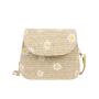Wholesale Womens Bags Fashion Woven Sling Bag 2022 New China Summer Lace Straw Women Ladies Women Shoulder High Quality Cover PU