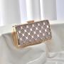 New arrival chain crossbody wholesale retro alloy clutch bag lady banquet bag handbag women's evening dress bag