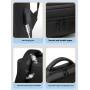 ZF025 Customized Logo Men Oxford Shoulder Bag Business Laptop Backpack Women Travel Waterproof Wearable Computer Bag USB Port