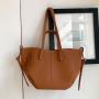 High Quality Fashion Trendy Pu Leather Handbag Shoulder Women'S Bucket Tote Bags Manufacturers