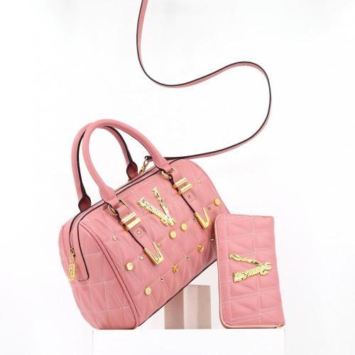 Top selling purse and handbag women quality designer fashion handbag set of two ladies bags with wallet China Guangzhou supplier