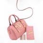 Top selling purse and handbag women quality designer fashion handbag set of two ladies bags with wallet China Guangzhou supplier