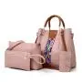 New design bags for women 2024 new fashion four sets handbags luxury shoulder bag for women ladies bucket bag bolsas para mujer