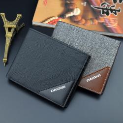 2022 high quality wholesale fashion men's leather card holder men's wallets
