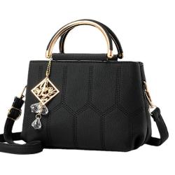 ZR278 Wholesale Women's Shoulder Bag Handbag Fashion Fashion Embroidery Thread Leisure Skew Straddle Small Square Bag