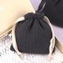 High Quality Gauze Cotton Fabric Gift Soap Packaging Bag Soft Cotton Gift Drawstring Dust Pouch