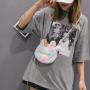 Wholesale cartoon unicorns plush toy backpack Girls' dressing mobile phone coin purse shoulder oblique span plush small bag
