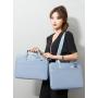 ZR825 Woman Business Laptop Bag Briefcase Oxford Cloth Handheld Document Bag Zipper Customized Logo Office Meeting Document Bag