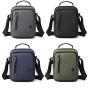 HR220 New Polyester Men's Shoulder Bag Fashion Casual Handheld Crossbody Bag Outdoor Sports Vertical Square Style Boy's Bag