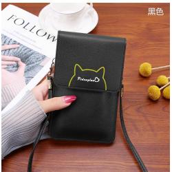 2024 New Fashionable Female Mobile Phone Bag Students Summer Mini Messenger Simple Thin Korean Design
