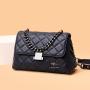 Factory Wholesale Women Messenger Bags Good Quality Soft PU Leather Chain Strap Shoulder Crossbody Bags for Women