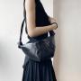 Croissant 2024 New Small Leather Commuting Large Capacity Single Shoulder Crossbody Bag Dumpling Bag