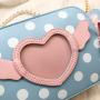 Lovely Candy Design Ita Bag  Lolita Style Ita Bag Custom Ita Bag With Clear Window