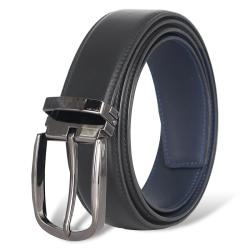 Factory direct men leather belt adjustable pu leather belt pin buckle belt for men