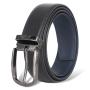 Factory direct men leather belt adjustable pu leather belt pin buckle belt for men
