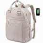 Fashion Waterproof Backpack Purse Casual Daypacks for Work Travel Computer Bag with USB Port 15.6 inch Laptop Backpack for women