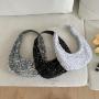 New design luxury fashion Sequin Bag u-shaped versatile ladies Handbag party shoulder bag for girls