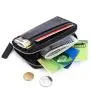 CUIKCA Women Wallet HF333 Zipper Coin Purse Credit Card Holder Business Card Holder Case Multitool Card Purse