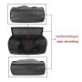 Travelling No Smell Duffle Bag with Lock Waterproof Sealed Zipper Large Sealing Bag OEM Odor Proof Carbon Lined