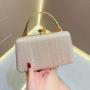 Wholesale New Fashion Pu Leather Ladies Crystal Metal Handbags Clutch Evening Party Bag Women Evening Bags
