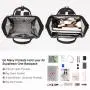 LOVEVOOK wholesale small purse Lightweight daily use bags with USB ladies causal office school mini laptop backpacks for women