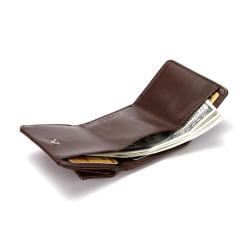 KBW017 2023 Hot Wallet PU Short Card Case Money Clip Men Mini Small Wallet Portable Key Coin Purse