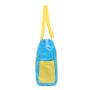 CHANGRONG Custom foldable oversized ladies tote color block shopping bag
