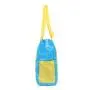 CHANGRONG Custom foldable oversized ladies tote color block shopping bag