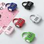 ZR413 New Mini Notebook Password Lock Stationery Box Drawer Cabinet Luggage Lock Metal Material Wholesale