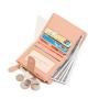 KBW512 Women Short Wallet Wholesale Student Zipper Multifunctional Folding Card Bag PU Simple Ladies Bifold Wallet