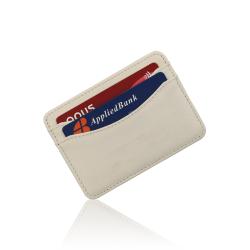 Designer leather card wallet holder business credit card holder leather slim card holder