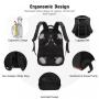 LOVEVOOK wholesale 14.3 15.6 17inch cute women's backpacks school bags large custom woman girls travel Daypack laptop backpack