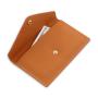 Luxury Colorful Coin Purse Pu Leather Credit Name Card Passport Holder Wallet with Buckle Leather Mini Business Card Holder
