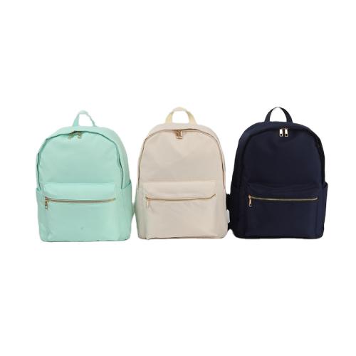 Keymay Custom 11 colors Women Nylon Waterproof Children School Bags Boy Book Bags Unisex Kids Backpack Back to School