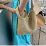 ZWY321 Wholesale Summer Vacation Ladies Straw Woven Bag Daily Leisure Travel Eco-friendly Shoulder Bag New Hot Sale Beach Bag