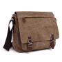 Wholesale Vintage Canvas Satchel Messenger Bag for Men Business Travel Shoulder bag big size Laptop Handbags book bag
