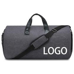 Custom 2 in 1 Hanging Suitcase Weekender Overnight Travel Bag Carry on Garment Duffle Bag for Wrinkle-Free Flight
