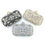 Metal Leaf Ornament trend 2023 Hot sale Dinner Evening bag Lipstick Clutch Bags for Women Luxury