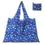 Large Capacity Oxford Folding Shopping Bag 210D Polyester Eco-Friendly Portable Storage Bag for Supermarket Use