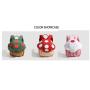 ZWY203 Wholesale Cartoon Mushroom Children Backpack Canvas Lightweight Compact Kids Shoulder Bag New Fashion Baby Travel Bag