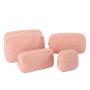 2021 Stock Portable Fashion Women Travel Teddy Makeup Pouch Custom Cosmetic Cases Cosmetic Bag