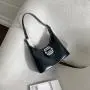 New Design Women Handbags Luxury Metal Decoration Lady Underarm Shoulder Bag Large Capacity Fashion PU Leather Hand Bags